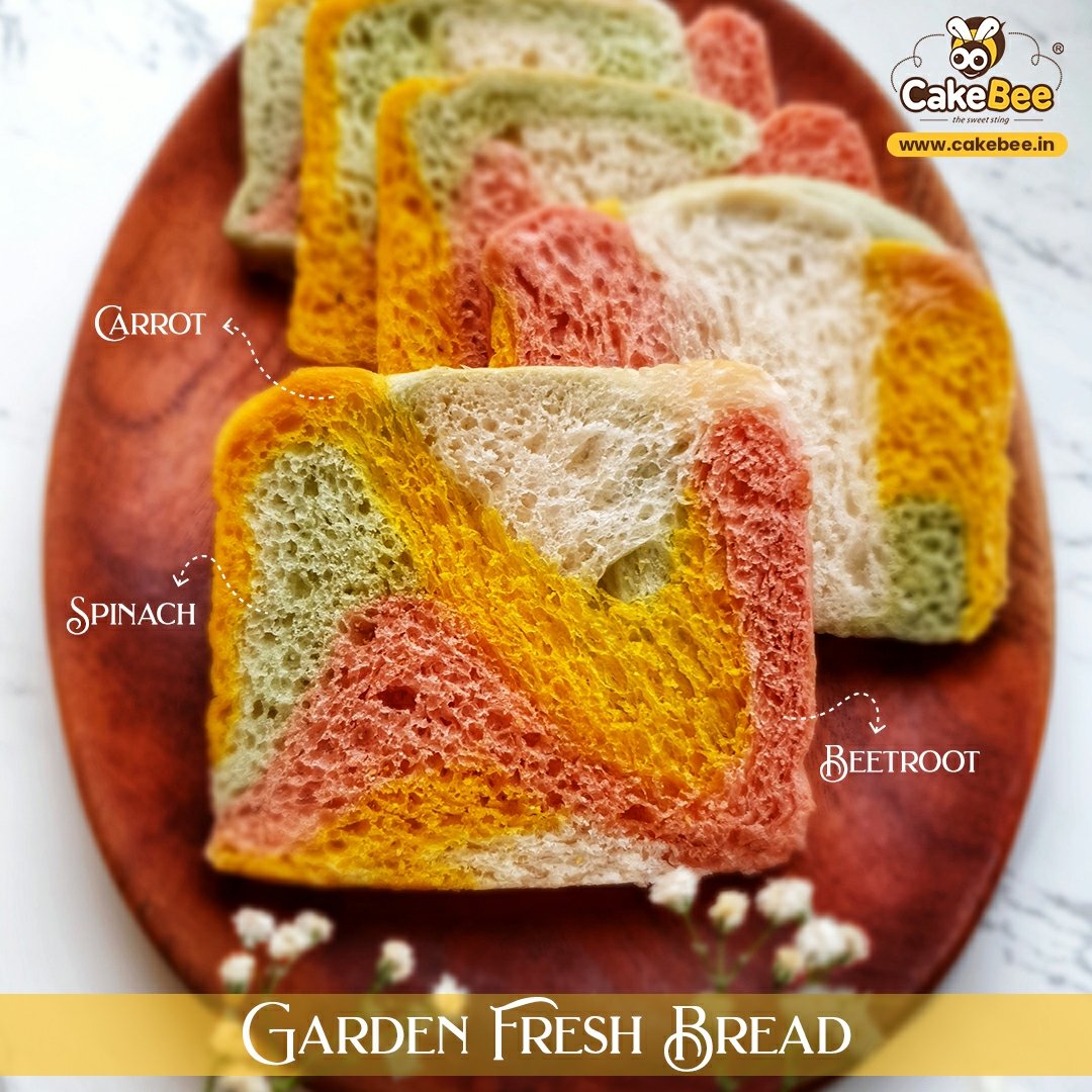 cakebeein's tweet photo. Try our healthy 'Garden Fresh Bread', a new creation of ours. It's healthy, fresh and delicious.

#CakeBee #freshlybakedbread #freshlybakedeveryday #healtybread #deliciousbread #freshbread https://t.co/w4qsd1OUH3