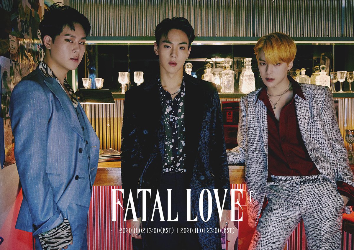 OfficialMONSTAX's tweet photo. [#MONSTA_X]
MONSTA X 3RD ALBUM
<FATAL LOVE>

📌 
#CONCEPT_PHOTO
FROM VER.02
#셔누 #SHOWNU
#민혁 #MINHYUK
#주헌 #JOOHONEY

#몬스타엑스 #MONSTAX
#FATAL_LOVE 
#몬스타엑스11월2일컴백 
#몬스타엑스_페이탈러브
#MONSTAX_FATALLOVE
#RELEASE #NOVEMBER2ND https://t.co/6A6UDrbLrv