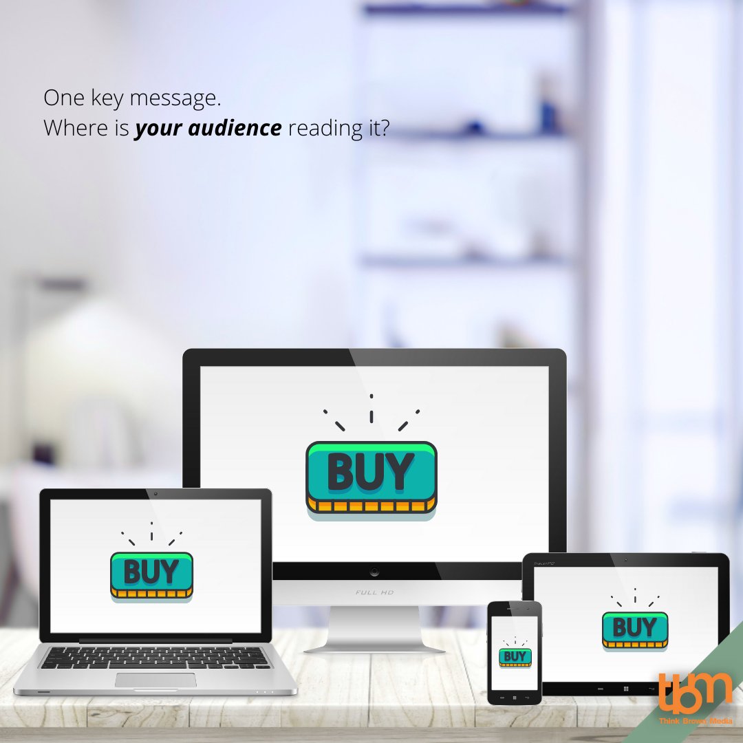 ThinkBrownMedia's tweet photo. You got an amazing product but is your message optimally designed for the device and the channel most of your audience is on? Traditional channels or digital media, we got your back. 

info@thinkbrownmedia.com https://t.co/IvEpOMOEGk