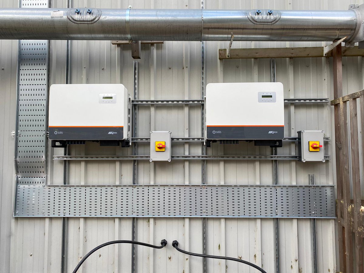 RenEnergyUK's tweet photo. Lovely and neat inverters from one of our ongoing solar install projects in Kings Lynn, Norfolk.
Great work, team! πͺπβ‘
#PartnerInPower https://t.co/NWZjXGUS3R