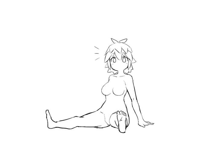 こちらに気が付いたようです。 