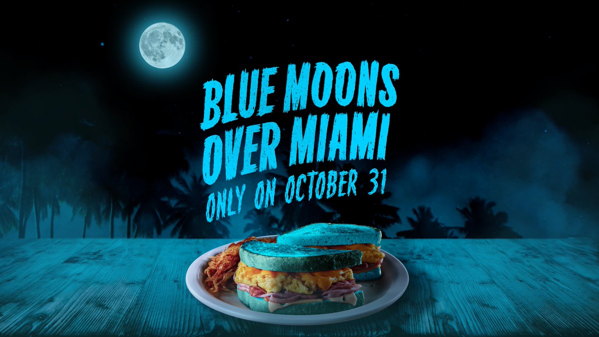 Blue ham? No. Blue eggs? Nah. Blue cheese? Boring. Blue bread for a Blue Moon? Now we’re talking.