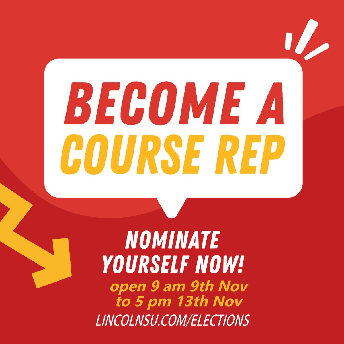 UoLNursing's tweet image. last day! @lincolnSU Course Rep elections are open for nominations. 9th Nov until 13th Nov, For more info to become a rep visit lincolnsu.com/elections/list #Courserep #elections #nominateyourself #studentnurse #WeAreLincolnNursing