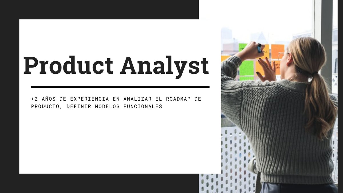 En EnvioPack estamos sumando Product Analyst para llevar adelante el roadmap y definición de modelos funcionales. 

Envíanos tu cv a rhh@enviopack.com 

#TrabajoAr