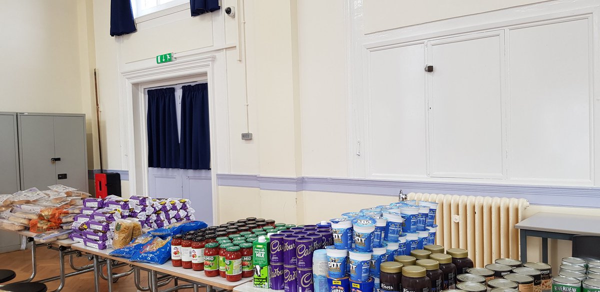 BHallAcademy's tweet image. Food parcels prepared by staff @BHallAcademy for families.  We will continue to support our families needing a little help over the half term holiday.  #ENDCHILDFOODPOVERTY @MarcusRashford #community
