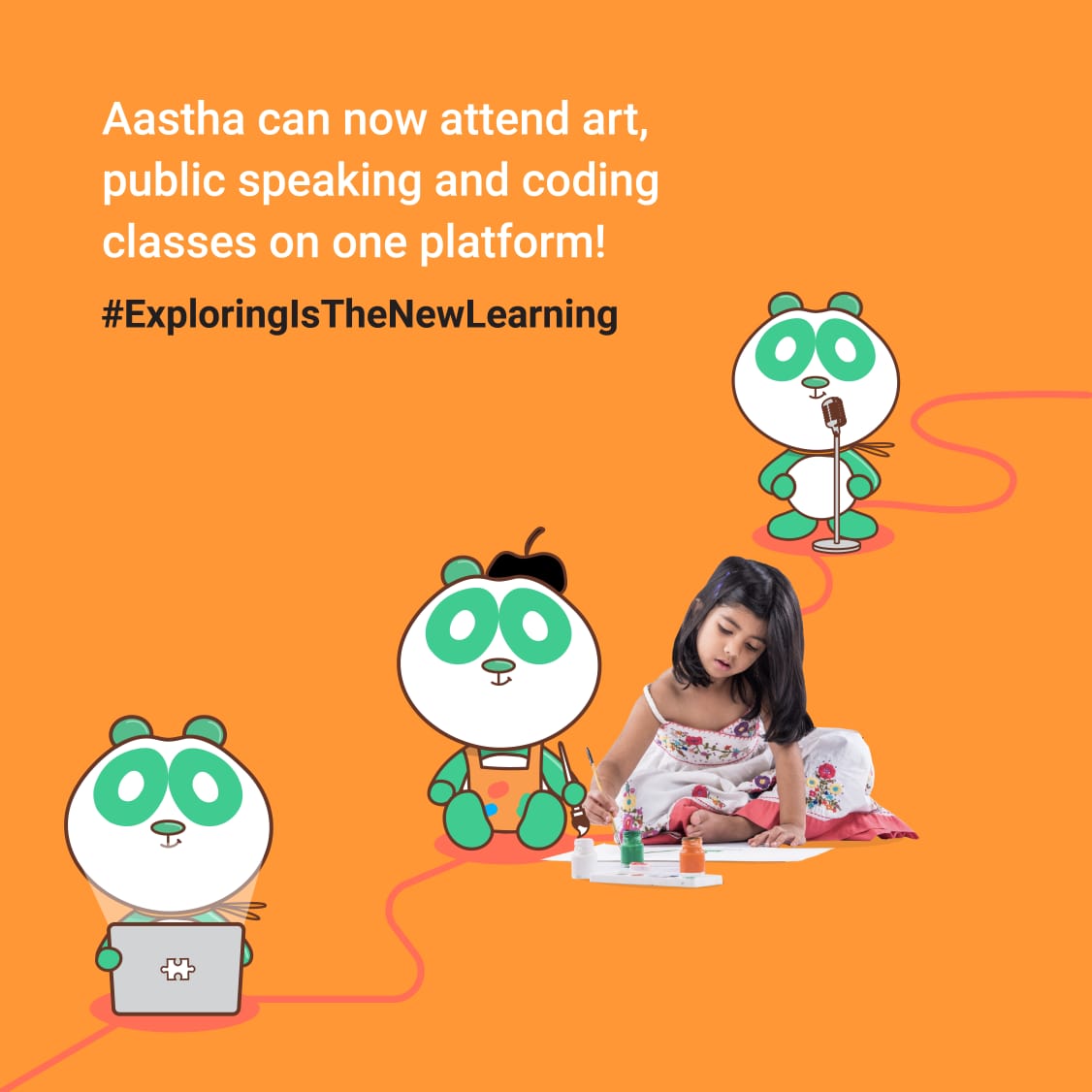 SCADOOSHLABS's tweet photo. Get to know Scadoosh better - All you need is ONE Subscription for Unlimited Extra Curricular Courses #ExploringIsTheNewLearning #scadoosh | Download India's First Limitless Learning Platform on Android! https://t.co/ngGyFFsDmj https://t.co/cGKBWRXbqi