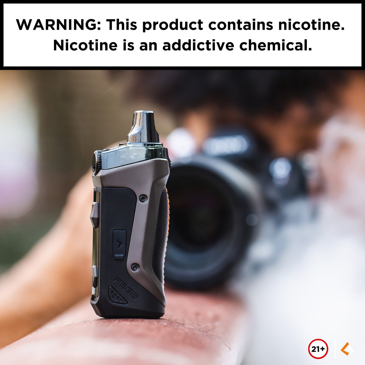 Geekvape_USA's tweet photo. A quick shot on this beautiful device. #AegisBoost

---
This is the official USA Geekvape support account. Please send us a message with your DOB, followed by your question and we'll get back to you as soon as possible.
#Geekvape #AegisBoost #vape #Pod #GeekvapeUSA #AegisBoostPod https://t.co/brsG7cmrWi