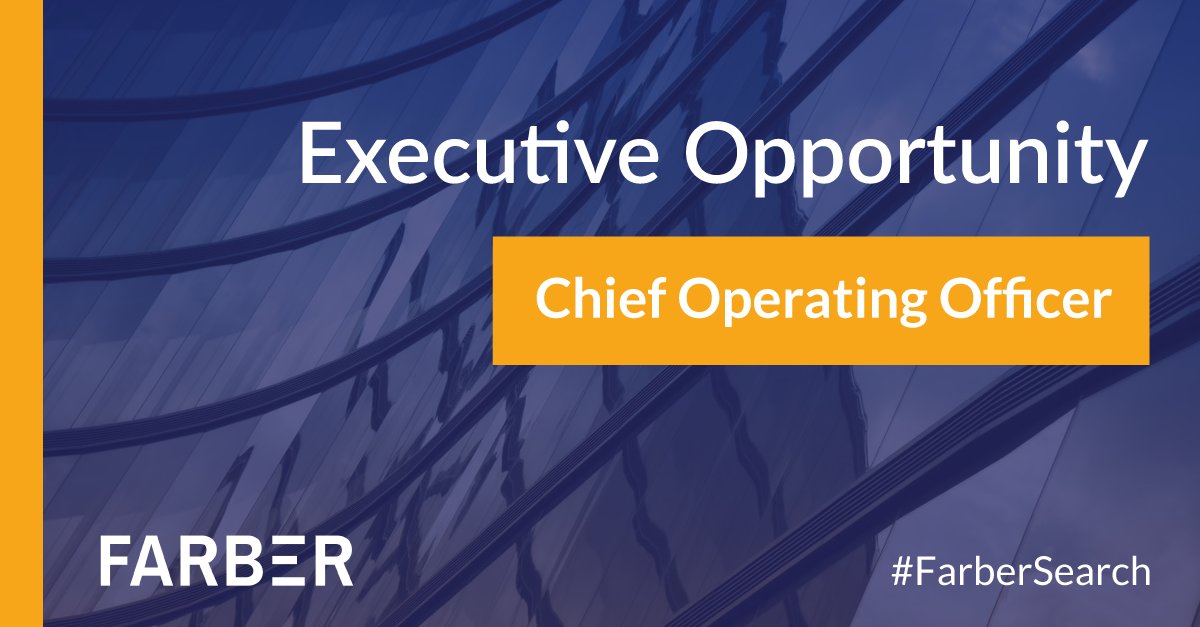 Looking to make your mark in a brand new role with a highly-reputed downtown Vancouver law firm? With a “client first” attitude and supportive corporate culture, apply your skills to this opportunity as Chief Operating Officer. Apply now: okt.to/7jt0eS #FarberSearch