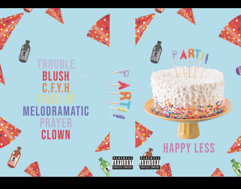Partibnd's tweet photo. Pre-Save “Happy Less”  out 10/30🎉🕷🍷😈
https://t.co/qrsO3AO4Cv https://t.co/7W286yzX6F
