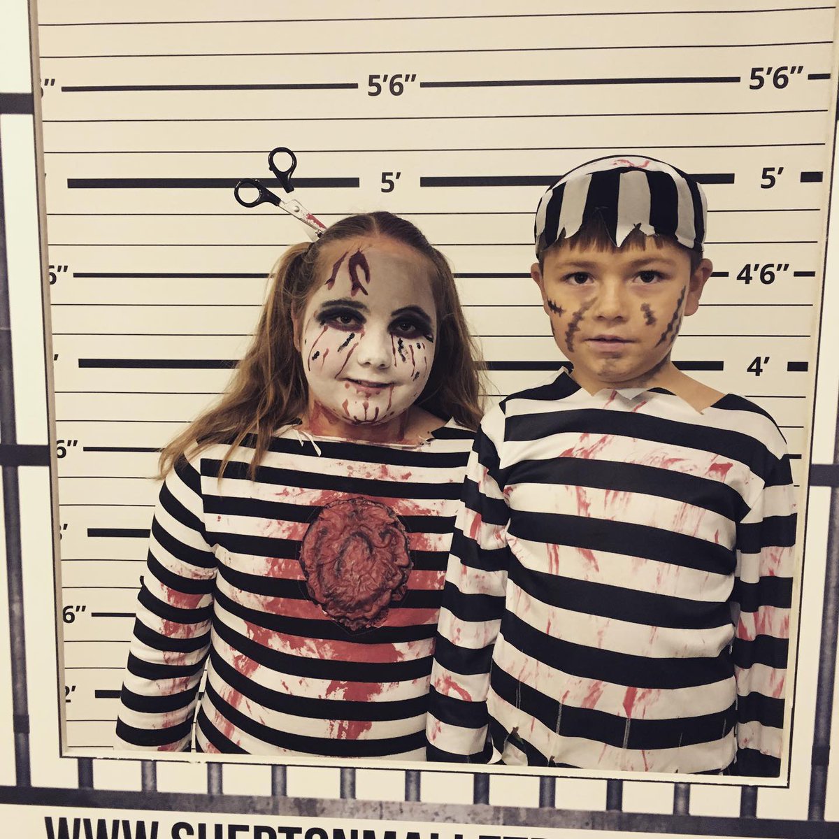 Halloween may be a little disappointing this year....so why not dress the kids up and take a trip to prison? Welcoming our latest scary prisoners! <a href="/VisitSomerset/">Visit Somerset</a> <a href="/Visitshepton/">VisitShepton</a> 
#goodtogo #prisonlife #halloween #scary #lifebehindbars @sheptonmalletprison #kidsinprison #halfterm