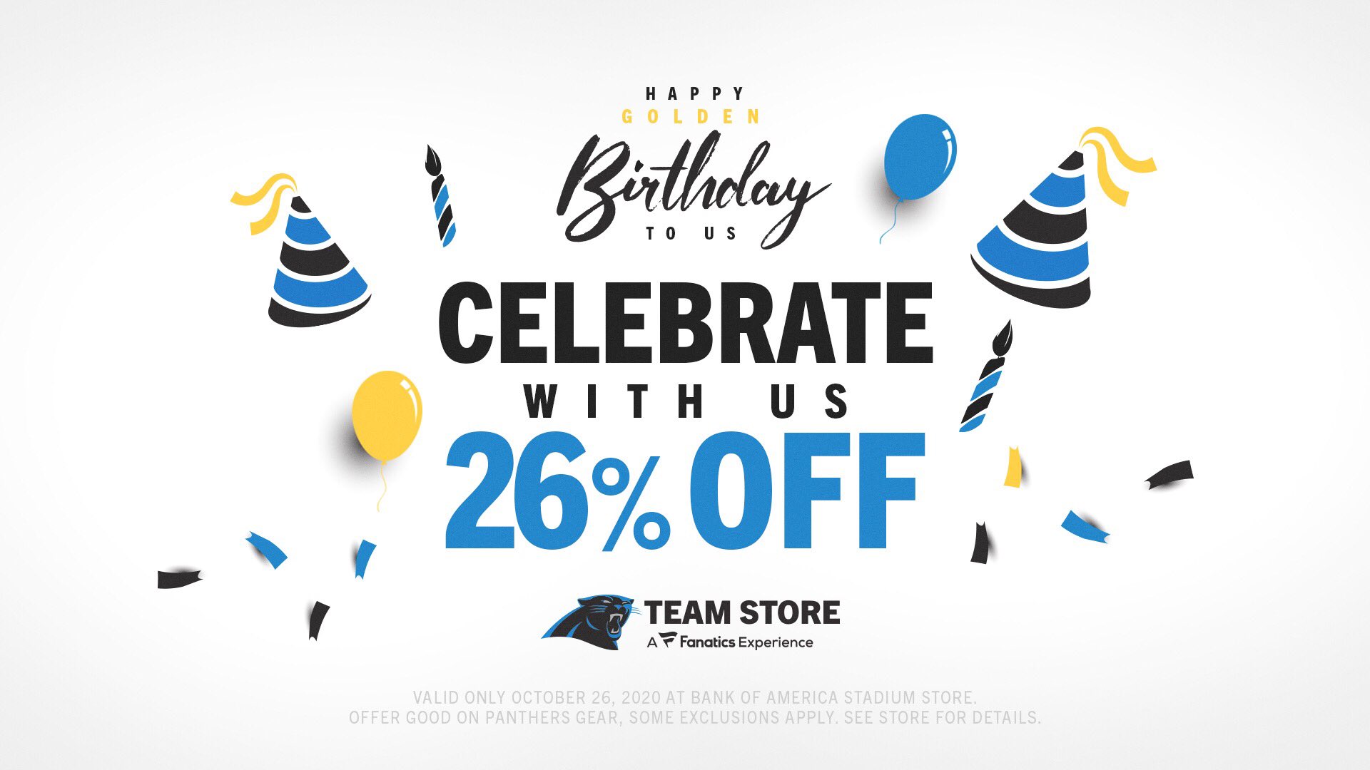 Carolina Panthers on Twitter: 'Come celebrate with us 