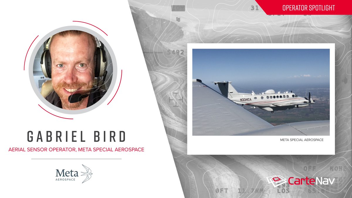 CarteNav's tweet photo. #OperatorSpotlight: Gabriel Bird
“I remember the comfort and level of detail that sensor operators provided me during my military career, so I strive to do the same. AIMS-ISR gives us the tools to do just that.” https://t.co/akDyTEitE7