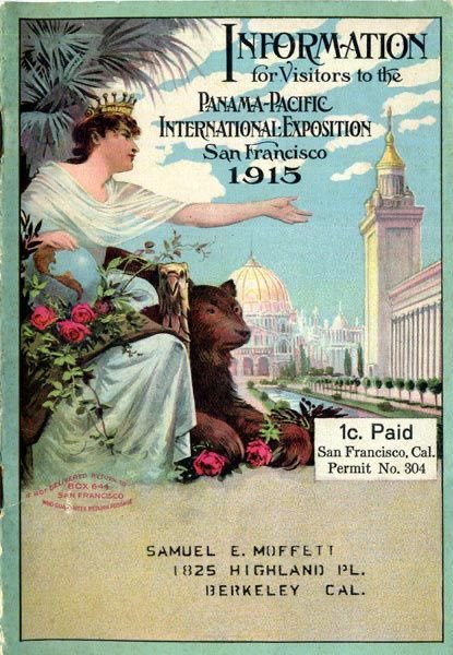 San Francisco, 1915. Just look at this. The first looks straight out of Aladdin. The second is an even better version of Roman than even the Romans achieved.