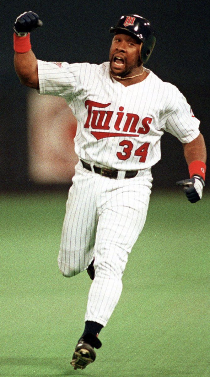 80sSportsNStuff's tweet image. Today in 1991, Kirby Puckett’s Game 6 heroics forced a Game 7 the next night...