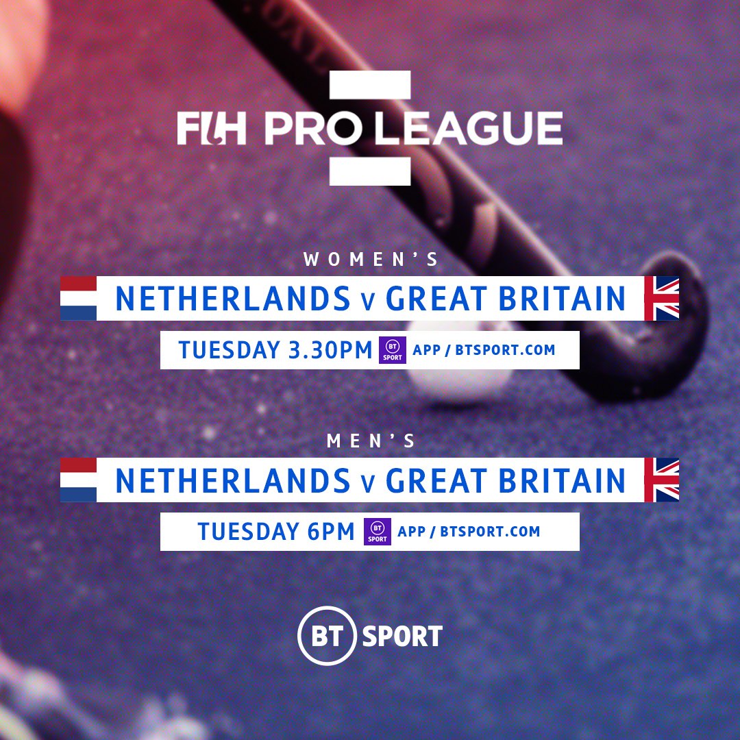 tntsports's tweet image. International hockey is BACK! 👊

Both the men's and women's @FIH_Hockey Pro League matches between the Netherlands and Great Britain will be available to watch for free on Tuesday! 🇳🇱🇬🇧

📲 BT Sport App
💻 btsport.com