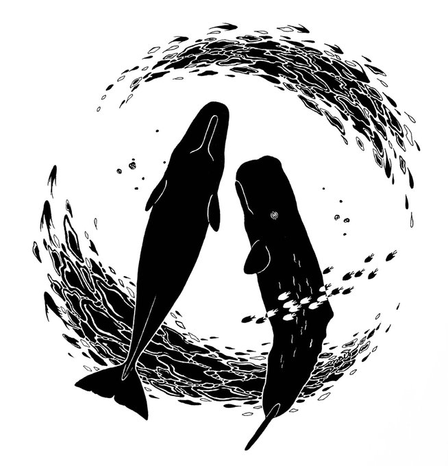 マッコウクジラのtwitterイラスト検索結果
