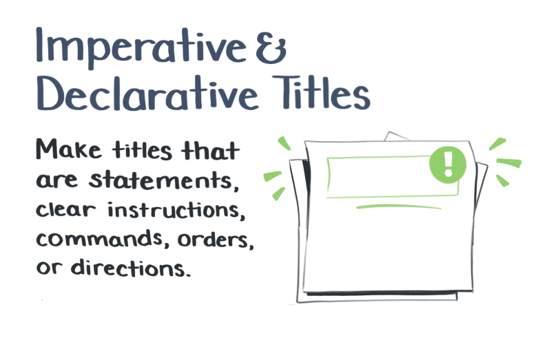 With notes that as reusable, you can get smart about how you title them to make then truly Evergreen Notes and referenceable within other notes. Popularized by  @andy_matuschak and illustrated by  @Mappletons