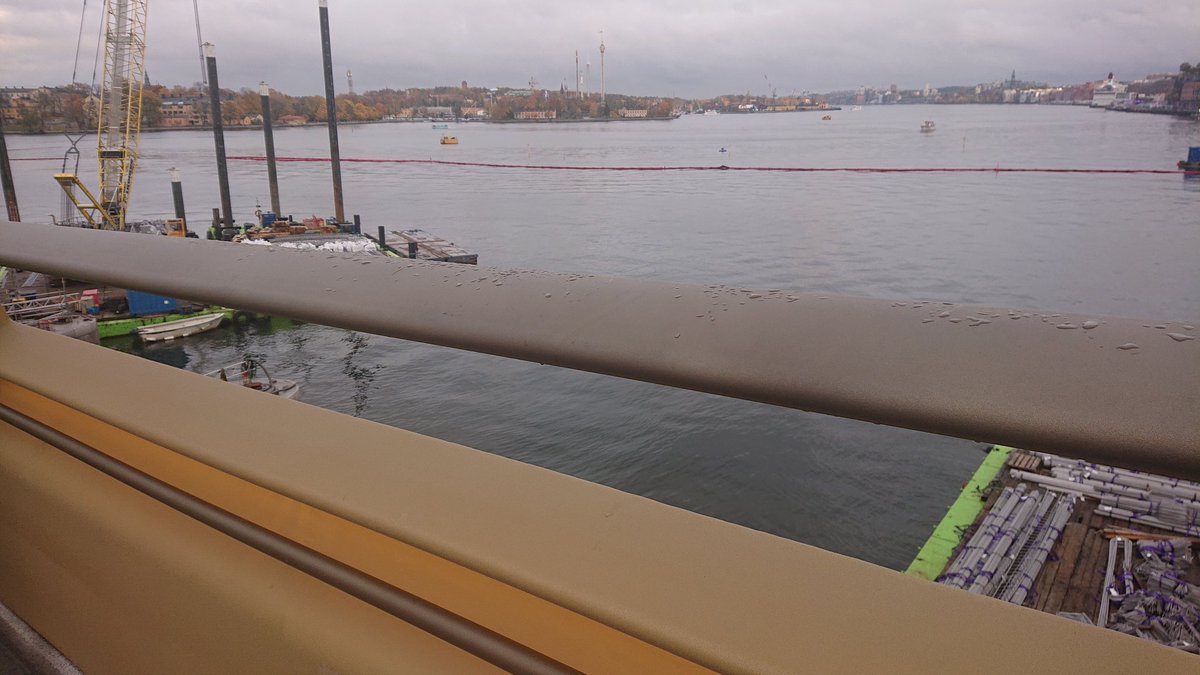 Inte så dumt! Fin utsikt över Saltsjön!