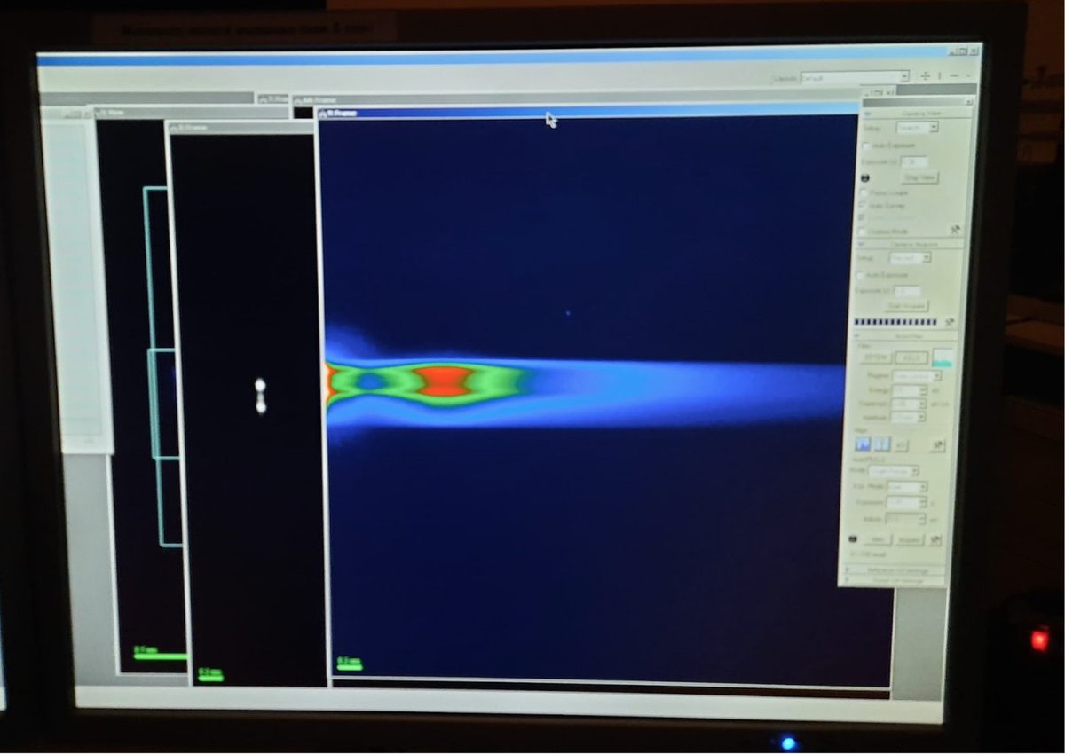 quantumsorter's tweet photo. We just achieved, for the first time, the combined measurement of the Electron Energy Loss Spectrum (#EELS) and Orbital Angular Momentum (#OAM). This fantastic new feature provides unprecedented insights into the workings of matter at the #nanoscale @FETFX_EU @REA_research https://t.co/ay7V1f5QcK