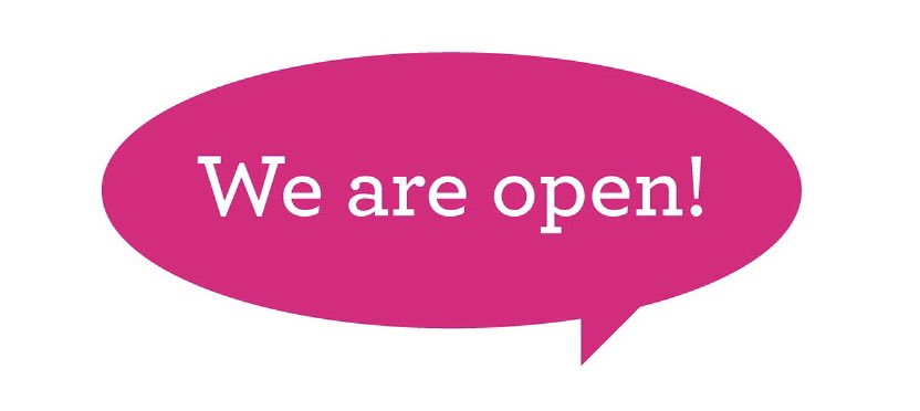 We are now back open until 3pm today 🥳