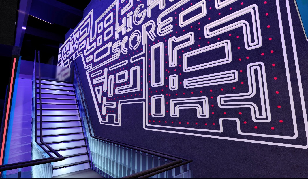 NetherLED's tweet image. NetherLED has completed a new entertainment lighting project for #Highscore. Play the hottest new and oldskool retro #arcade #games. GAME ON! #pacman #waalwijk #fun