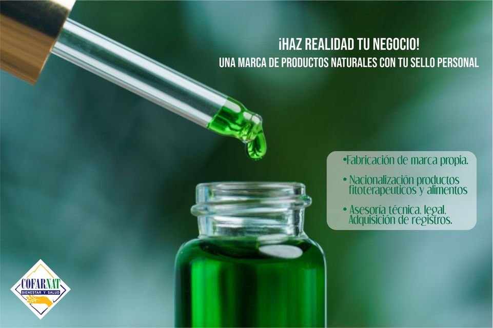 LabCofarnat's tweet image. En @LabCofarnat ofrecemos servicios de fabricación de marca propia, maquila, nacionalización de productos fitoterapeuticos y alimentos, asesoría técnica legal; te invitamos a que lleves a cabo tu idea de negocio.

¡Contáctanos! 
wa.link/2bmw2w