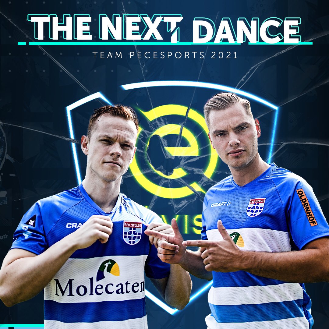 #TeamPEC seizoen 2020-21! 🙌🏽

Met de comeback van Stefan ‘PECMAN038’ Vellinga. #peczwolle #peczwolleesports #edivisie