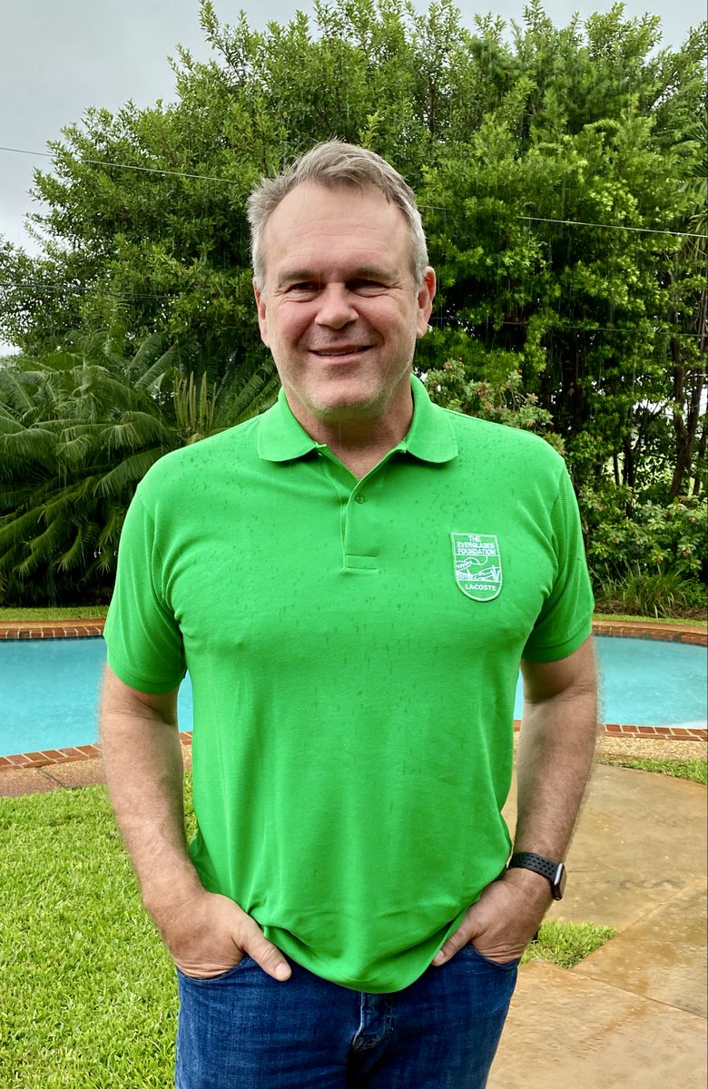 I am thrilled to support our Florida ecology through the <a href="/evergfoundation/">The Everglades Foundation</a>  &amp; its partnership with @LACOSTE &amp; <a href="/pantone/">PANTONE</a> to protect the unique beauty of the everglades &amp; our drinking water!  Purchase your #forevergreen shirt on Lacoste.com to show your support!