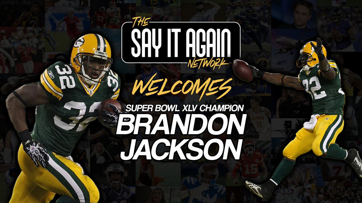 thesianetwork's tweet image. Here at the Say It Again Network, we aim to bring you the best information! What&apos;s better than having a Super Bowl Champion? 
We&apos;d like to officially announce that @bjackson32 is another great addition &amp;amp; host of the @3rdN2Pod with @UPJ33 &amp;amp; @MattHamilton25!

#SayItAgain #GoPackGo