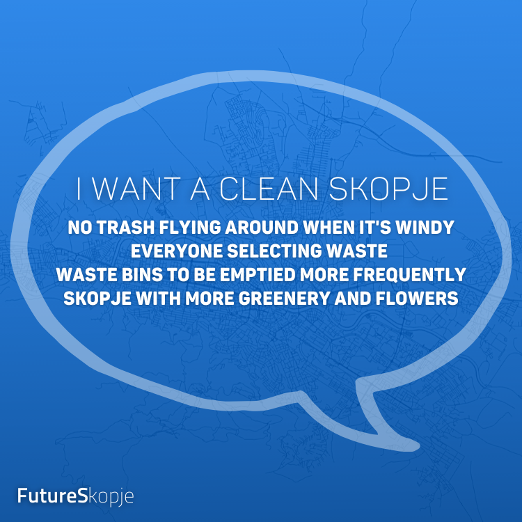 What would you want your city to be like in ten years? Share your vision and support the Future Skopje initiative! Transforming the city, one vision at a time. #urban #transformation