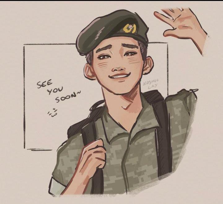 Jenika18764673's tweet photo. Always, We Are One!!!

“No goodbyes, just ‘see you again’.“
#ThisIsNotAGoodbyeChen
#GoodLuckSoldierChen
#씩씩한_민들레는_종대만_바라봄
#첸 #종대 #EXO @weareoneEXO https://t.co/M22fcuKYAi