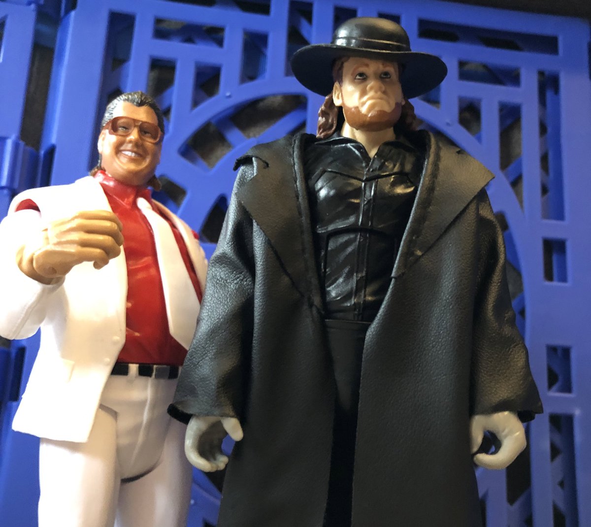 HorrorMovieBBQ's tweet photo. “Lead to the ring by his manager...BROTHER LOVE...from DEATH VALLEY...I give you: THE UNDERTAKER”
#TakerTakeOver #HorrorMovieBBQ #thanksgiving #ComingSoon #November https://t.co/OHpIbGjqho