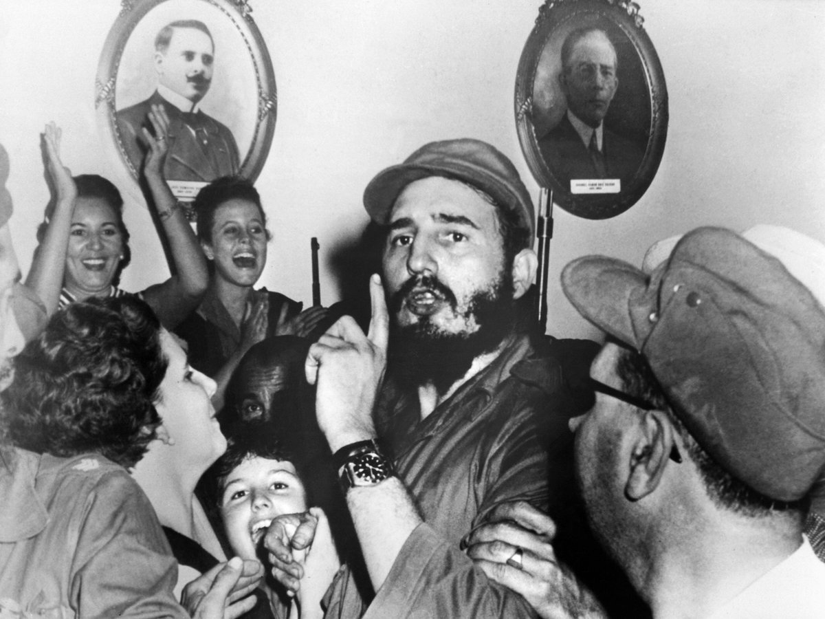 When he took power in 1959, Fidel Castro denied he was a communist, but he soon began the most ambitious nationalization process in Latin American history. (THREAD)