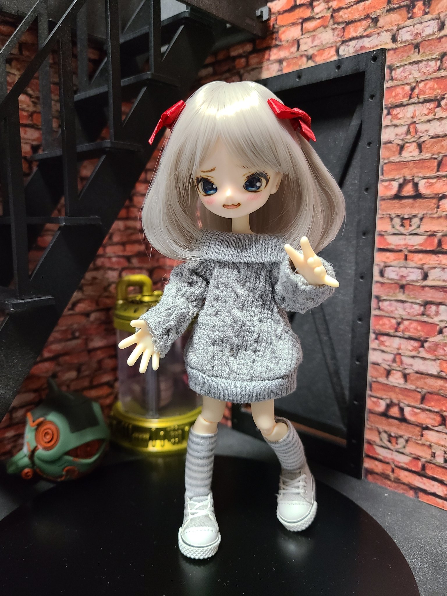 本体のみ⭐ オビツ11と同サイズ くったくの無い にこちゃん ベビー OBKP340】34cmオビツキューピー OBITSU SHOP
