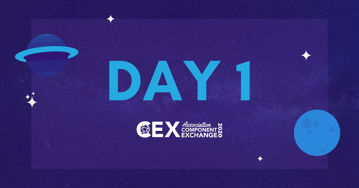 billhighway's tweet photo. It's October 26th! The day we've all been waiting forโofficially DAY 1 of the Association Component Exchange (CEX). And we've gone virtual! See you all at 1 PM ET! https://t.co/1wLrXFbCWN
#ComponentRelations #Chapters #GotChapters #LeverageChapters #AssnCEX2020 #CEX2020 #CEX20 https://t.co/ctMEy7Qekw