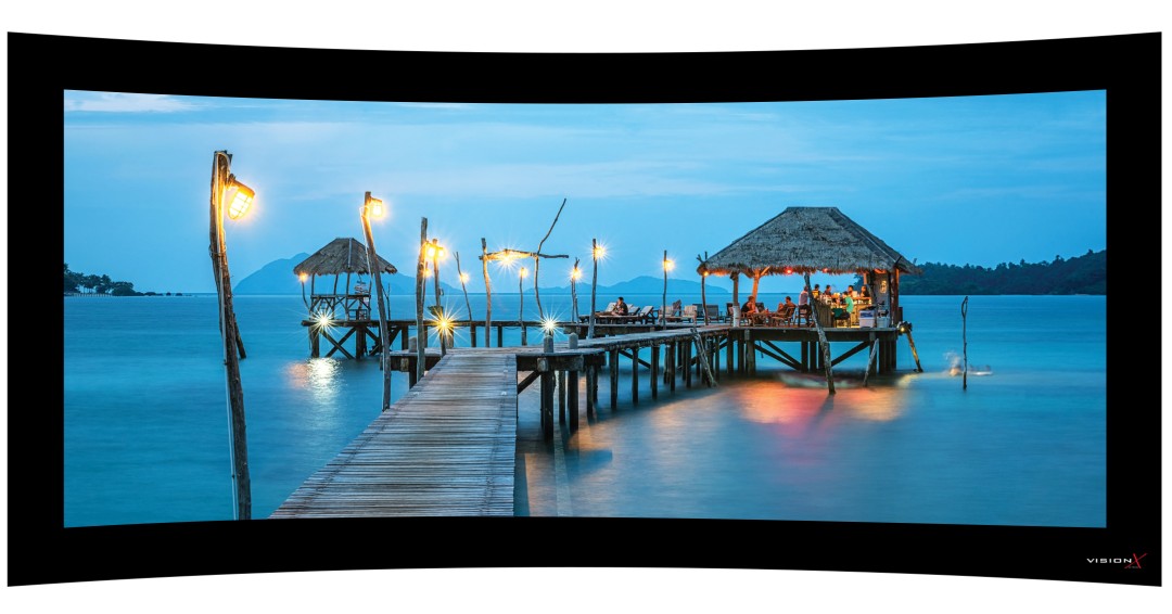 Vision XCFT - Curved Multi-Aspect Fixed
Masking Screen Wall Mount. Sizes up to 156" Diagonal

Learn more: vutec.com/silverstar-pro…

#hometheater #hometheatersystem #hometheaterdesign #HOMETHEATRES #vutec #silverstar #projector #projectorscreen