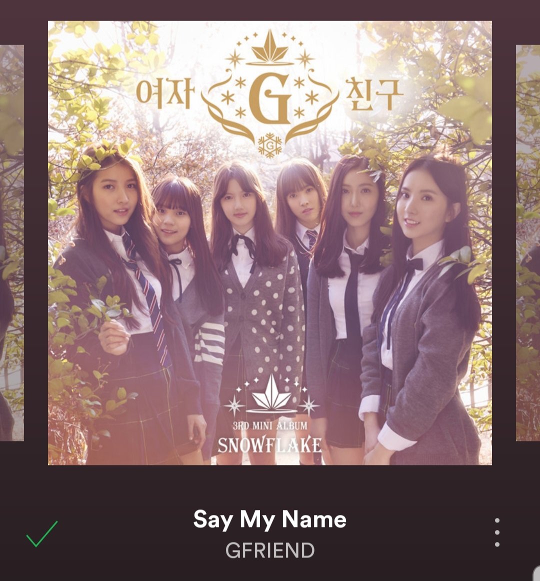 Say my Name ou Navillera?  #MyWayToGFRIEND  #回_Walpurgis_Night  #GFRIEND  @GFRDofficial