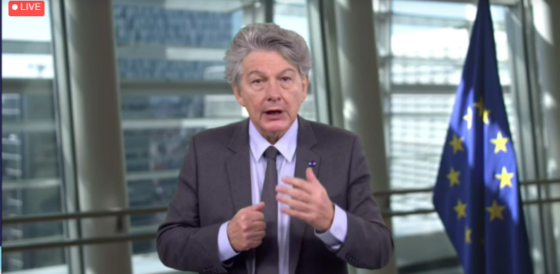 Orange_Brussels's tweet photo. #FTETNO @ThierryBreton recalled upcoming milestones #ECWorkProgramme :
▶️a single market for industrial data
▶️a rulebook for digital services (#DSA & #DMA)
▶️a regulatory framework to foster AI
▶️a cybersecurity shield https://t.co/U5Mfj2z53g