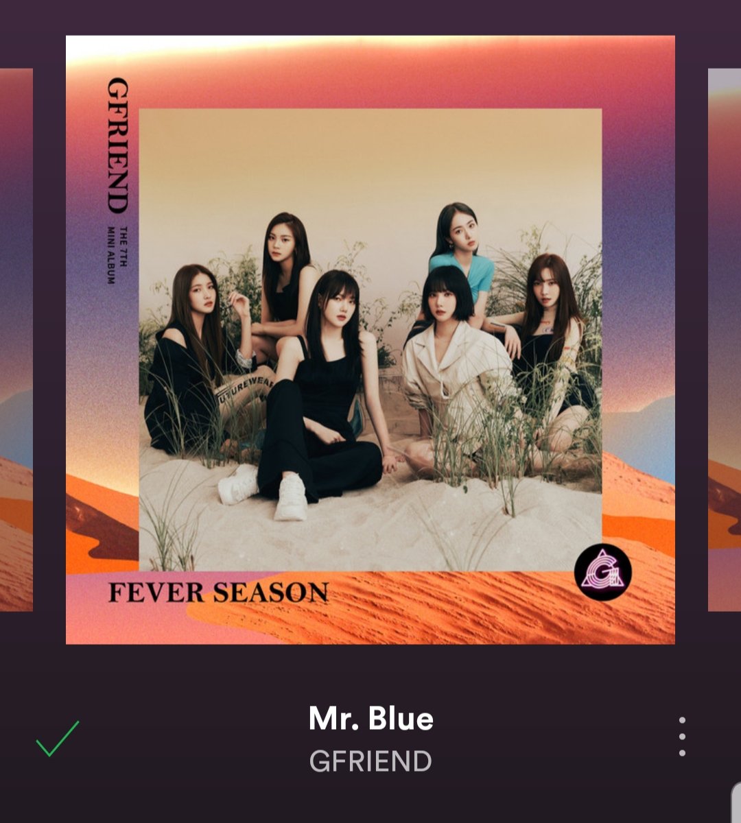 Crème Brûlée ou Mr. Blue?  #MyWayToGFRIEND  #回_Walpurgis_Night  #GFRIEND  @GFRDofficial