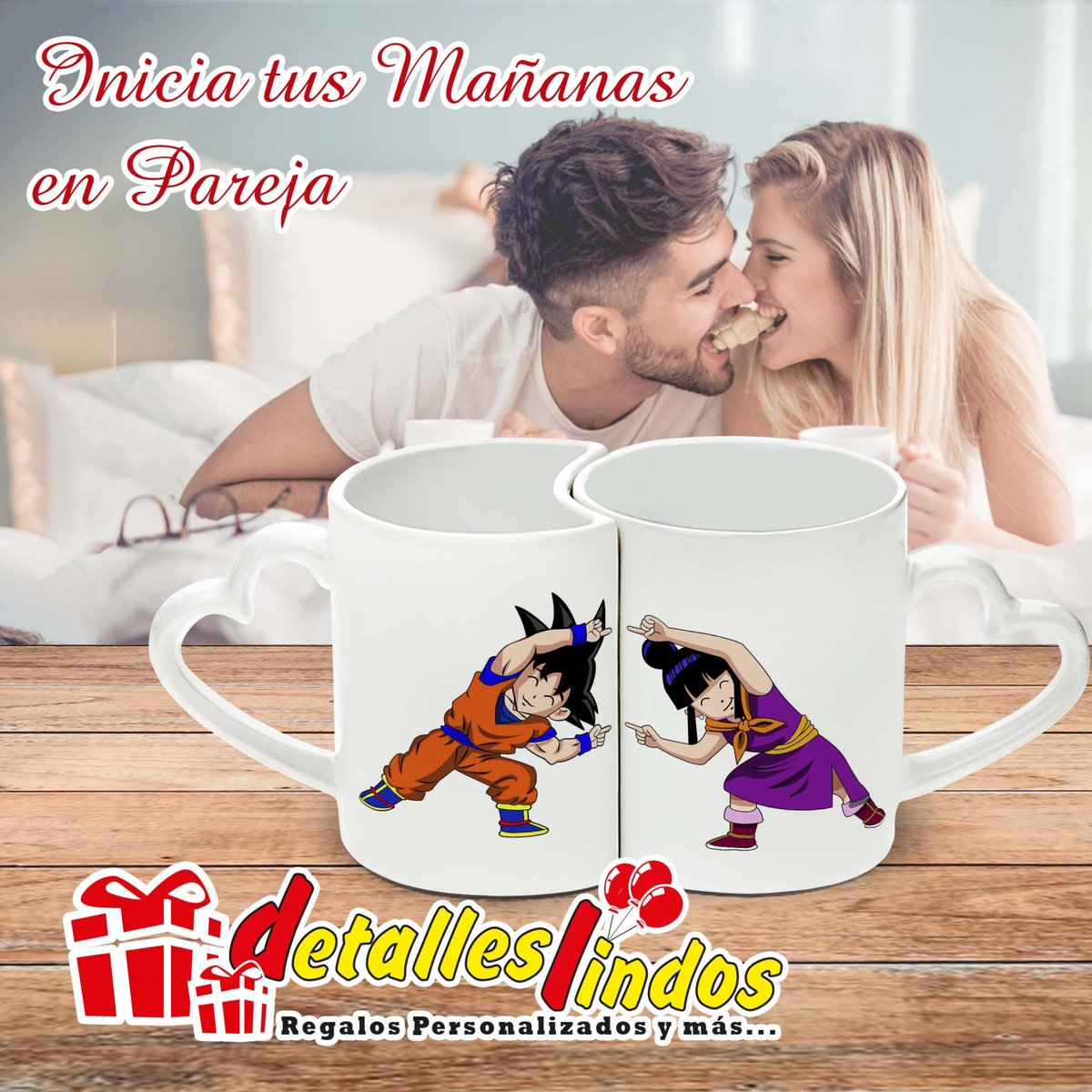 El mejor regalo para tu pareja esta aquí "Jarros pareja perfecta" un par de jarros con un diseño complementario precioso que sera el detalle ideal para regalar en cualquier ocasión #regalo #aniversario #febrero #cumpleaños #boda pídelo al 097 981 2913 https://t.co/Zx53YlArvv