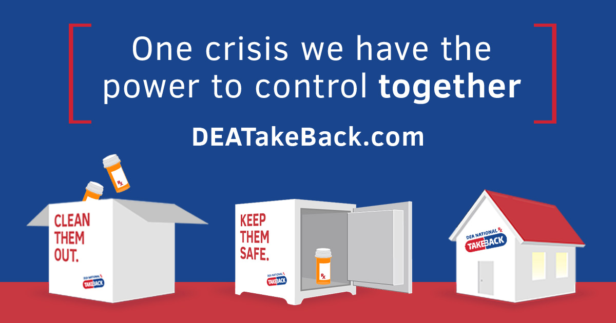 NHHospitals's tweet photo. Couldn't participate in #TakeBackDay? #SecureYourMeds in a safe location in the home out of reach of children and others and hold them until you find a permanent drop off location. Find a year-round collection site at https://t.co/dg5LBjj5G7 #ZeroLeft https://t.co/qwuh2ZoIKW