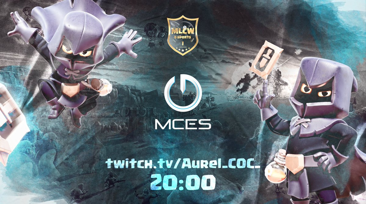 Notre équipe Clash of Clans affronte <a href="/VOID_COC/">➰VOID➰</a> pour la  <a href="/MinerLeagueCW/">MLCW</a> ⛏️

Rendez-vous à 20h avec <a href="/PiouPiouLover/">Pioupiou</a> et <a href="/Aurelcoc/">Aurél</a> pour un cast de qualité 👌

🎥 twitch.tv/aurel_coc_