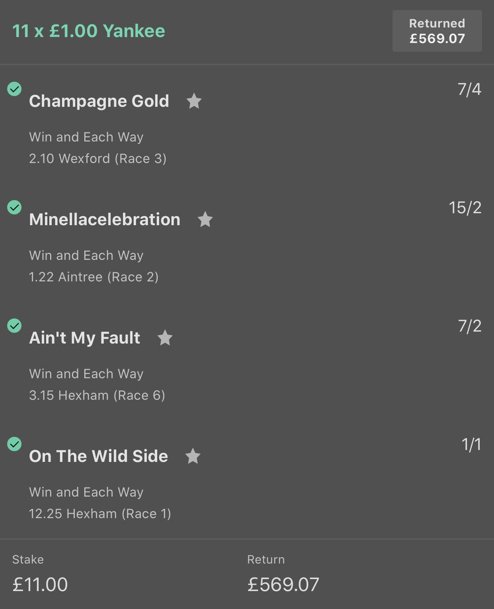 FirstPastTheP13's tweet image. Yesterday’s winner 💥