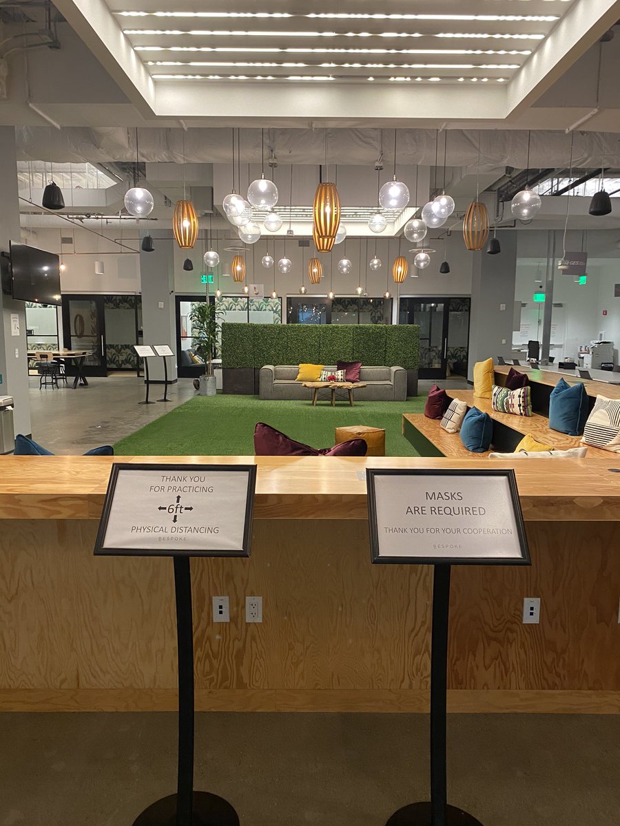 UnionSquareSF's tweet photo. It's "Mask Up Monday" when Union Square BID members show how to stay healthy and have fun doing it! Today, we highlight Bespoke Coworking and Events! Bespoke is hosting its very first annual BESPOOK! Mask Contest. @Bespoke_SF #MaskUpMondays https://t.co/lHcZ73XNiL