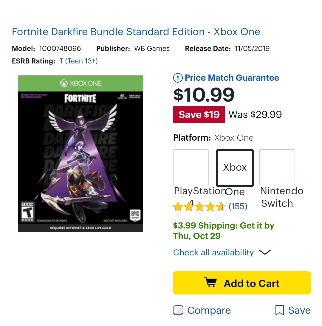 fortnite xbox one best buy