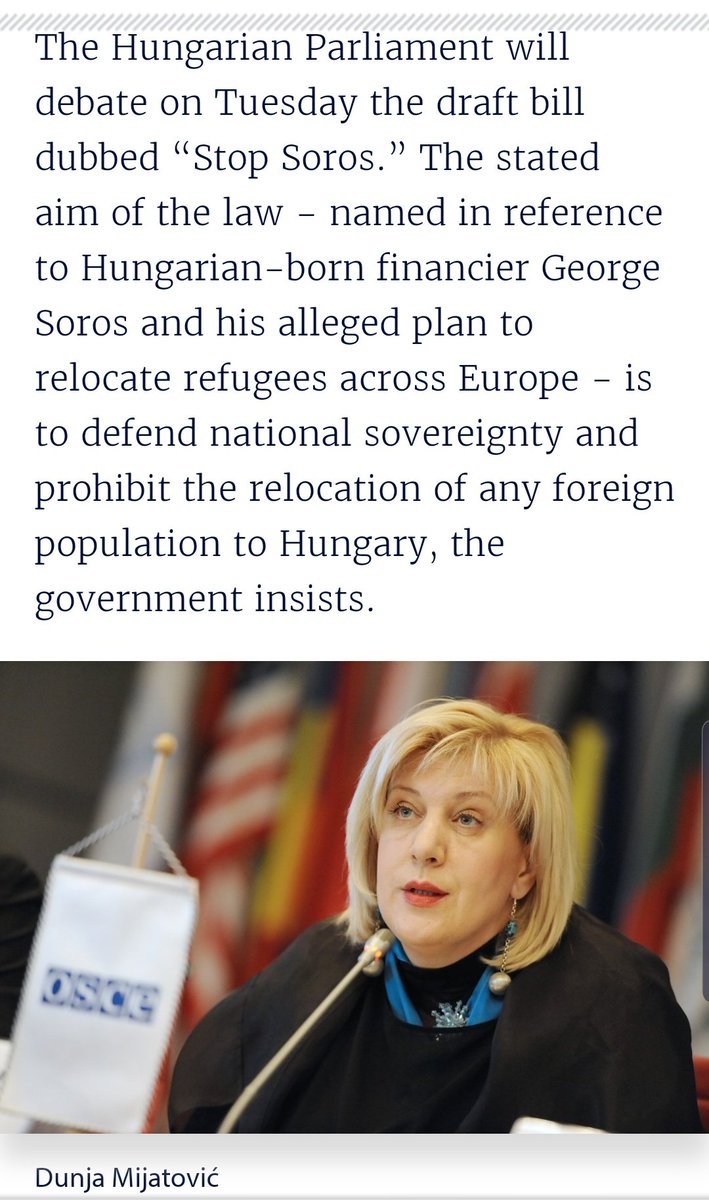 George Soros's lapdog  @CommissionerHR  @Dunja_Mijatovic is the driving force behind anti Catholic violence in Poland