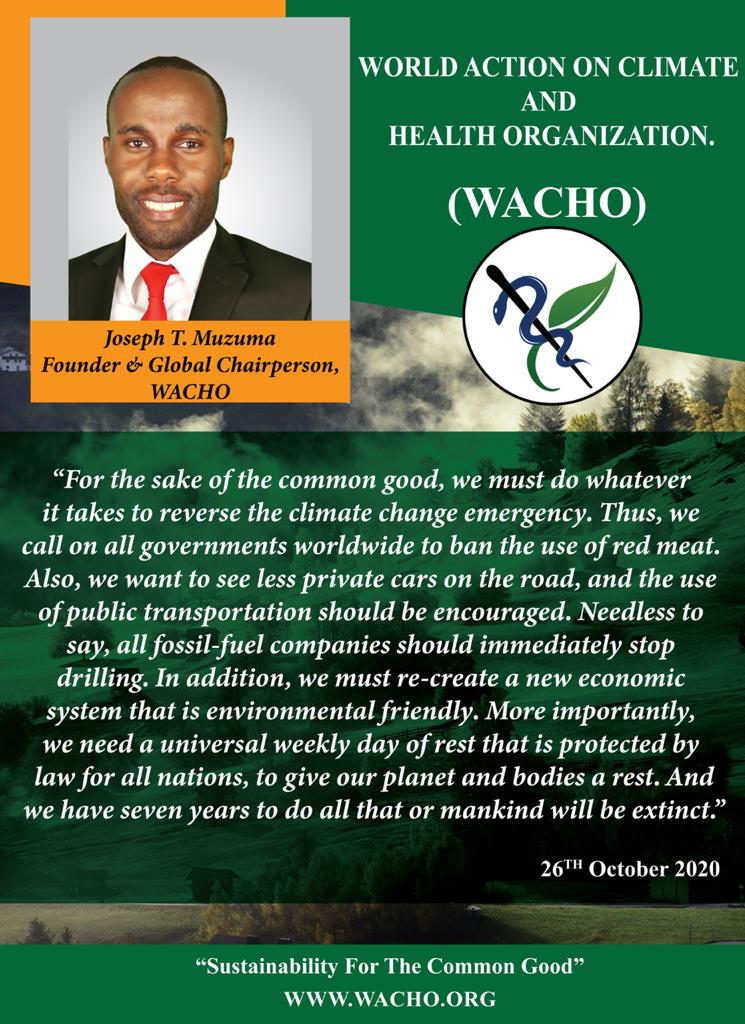 WACHO Headquarters (@wacho_org) on Twitter photo We must act now, we have only seven years to do so or mankind will be extinct. This is on record!
@dr_muzuma <a href="/EUinTZ/">EU in Tanzania</a> @CSREuropeOrg <a href="/Forumcctza/">Forumcctza</a> <a href="/NipeFagio/">#ZeroWasteTanzania</a> <a href="/fokke/">life</a> <a href="/GlobalPeace/">Global Peace Foundation</a> <a href="/association_mat/">Medical Association of Tanzania (MAT)</a> <a href="/wizara_afyatz/">Wizara ya Afya Tanzania 🇹🇿</a> <a href="/PACJA1/">PACJA</a> <a href="/andersen_inger/">Inger Andersen</a> <a href="/ErikSolheim/">Erik Solheim</a> <a href="/AminaJMohammed/">Amina J Mohammed</a> <a href="/HUDEFO/">HUDEFO</a> <a href="/earthdaytz/">Earth Day Tanzania</a> We must act now, we have only seven years to do so or mankind will be extinct. This is on record!
@dr_muzuma <a href="/EUinTZ/">EU in Tanzania</a> @CSREuropeOrg <a href="/Forumcctza/">Forumcctza</a> <a href="/NipeFagio/">#ZeroWasteTanzania</a> <a href="/fokke/">life</a> <a href="/GlobalPeace/">Global Peace Foundation</a> <a href="/association_mat/">Medical Association of Tanzania (MAT)</a> <a href="/wizara_afyatz/">Wizara ya Afya Tanzania 🇹🇿</a> <a href="/PACJA1/">PACJA</a> <a href="/andersen_inger/">Inger Andersen</a> <a href="/ErikSolheim/">Erik Solheim</a> <a href="/AminaJMohammed/">Amina J Mohammed</a> <a href="/HUDEFO/">HUDEFO</a> <a href="/earthdaytz/">Earth Day Tanzania</a>