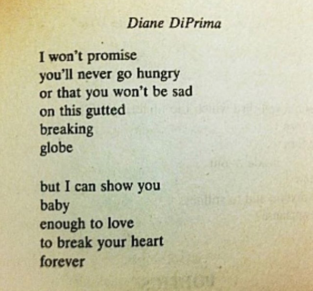 #RIP to a legend. Thanks for everything, #dianediprima