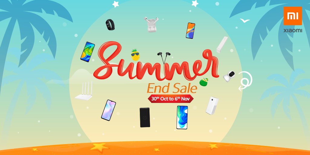 MistorePk's tweet photo. ANOTHER SALE ๐ฒ๐ฒ that's right, we are bringing a #SummerEndSale on Mistore & Mi Exclusive stores from 30th Oct to 6th Nov and it's going to be MASSIVE!
Stay tuned to for discount reveal, giveaways and so many surprises.
#MistorePakistan https://t.co/MqcWTxXBcn