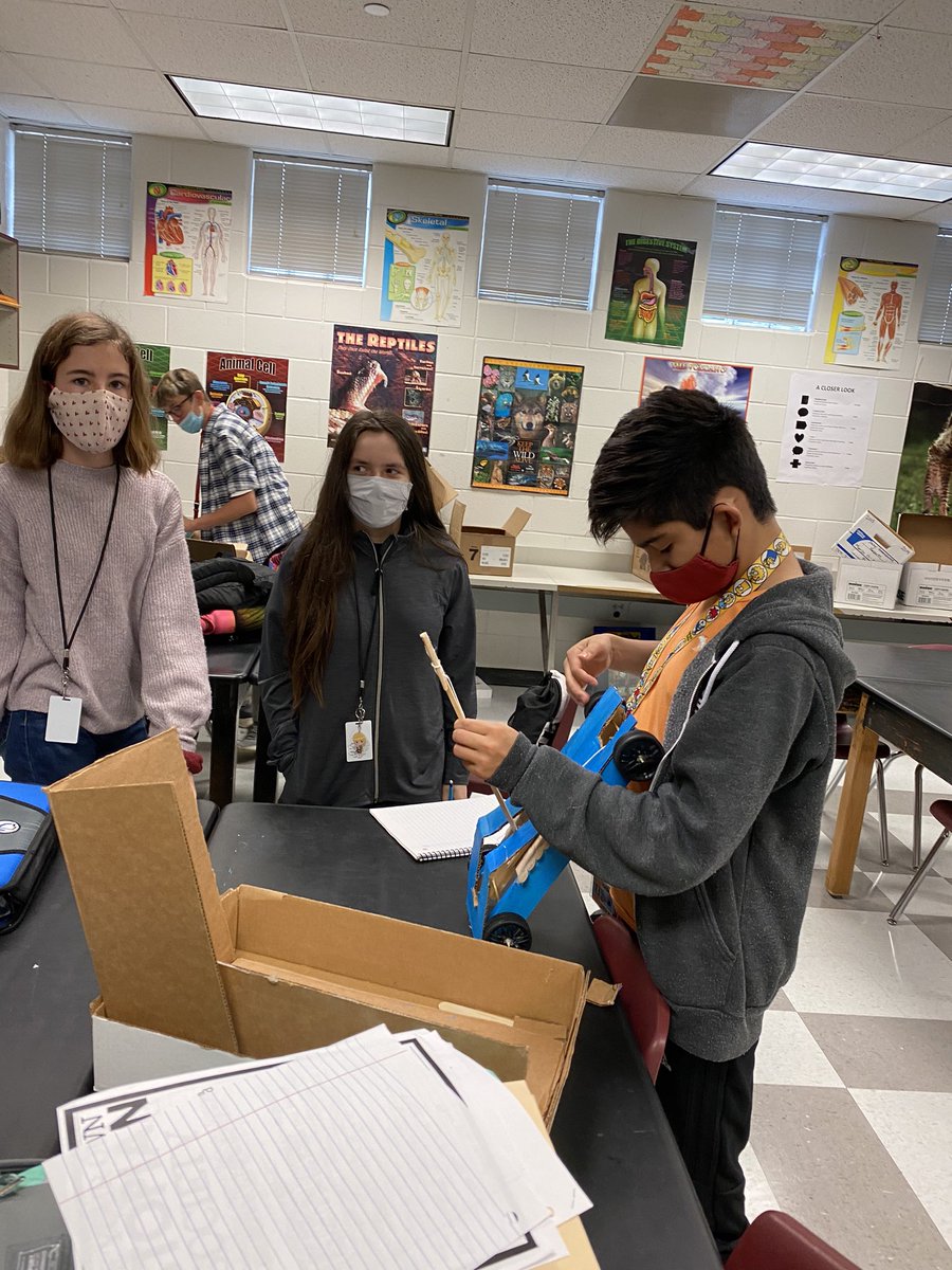 tms_stem's tweet photo. 8th grade STEM Academy “Newton Laws triathlon” PBL on the works! Competition will be fierce!!! @HumbleISD_TMS @HumbleISD #tmsSTEM https://t.co/OI8aOjvAOv